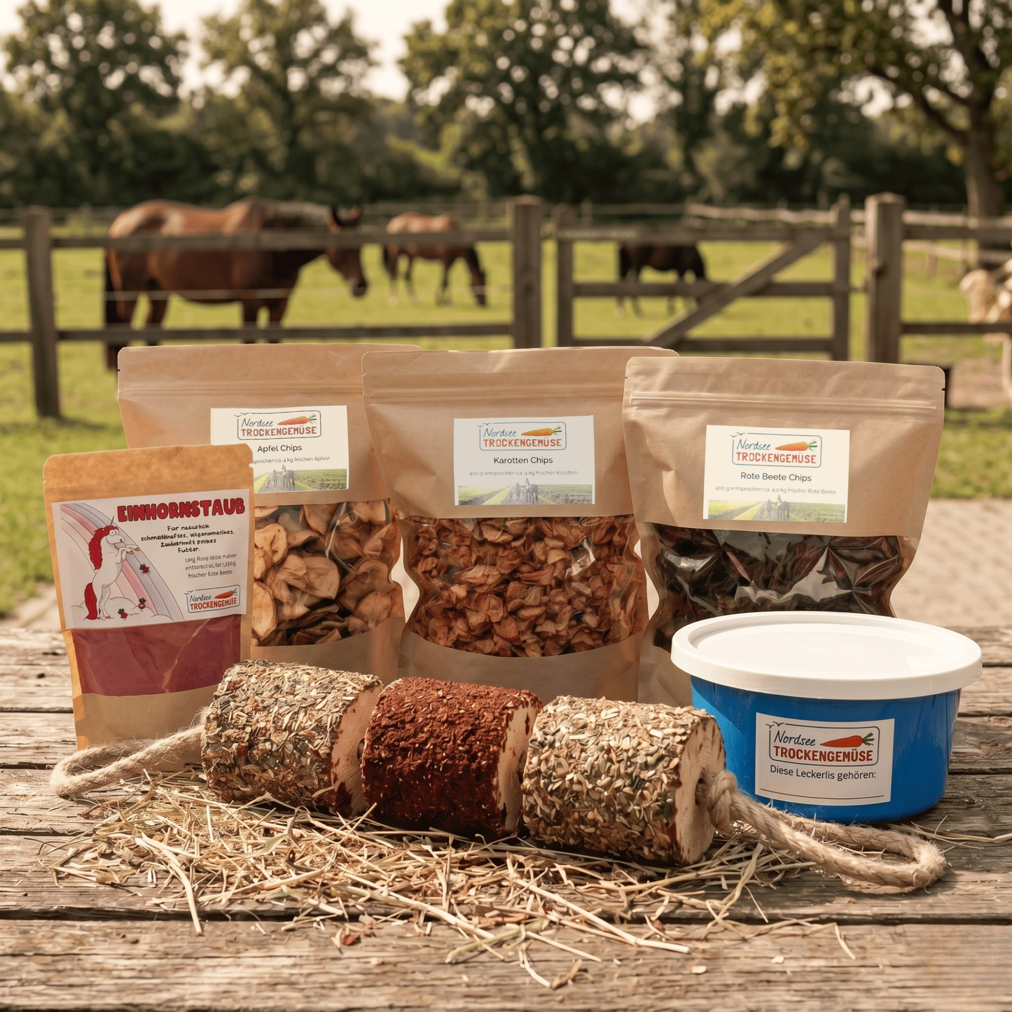 Pferde-Sommerpaket XL – Eiskalte Abkühlung & leckere Beschäftigung